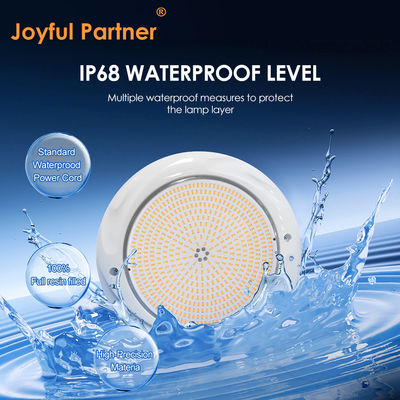 Lámpara de piscina LED de 42W montada en la superficie Luz submarina 230*35mm Material ABS IP68 a prueba de agua