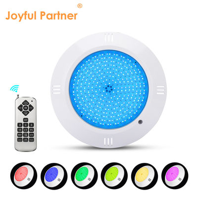 Resina epoxi Relleno de piscina subacuática luz de pared ABS instalado en la carcasa IP68 AC12V 18W Dia 260mm