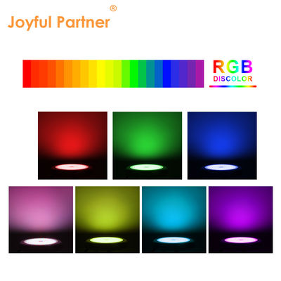 18W Par56 LED Piscinas de baño Superficie montada LED Iluminación de piscinas submarinas AC 12V RGB para jardines de paisaje acuático