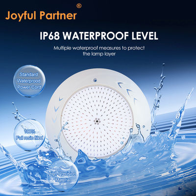 18W Par56 LED Piscinas de baño Superficie montada LED Iluminación de piscinas submarinas AC 12V RGB para jardines de paisaje acuático