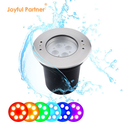 Luzes de piscina LED 4W 8W 12W 24VDC IP68 Inoxidable resistente al agua 316 RGB 3in1 para piscinas