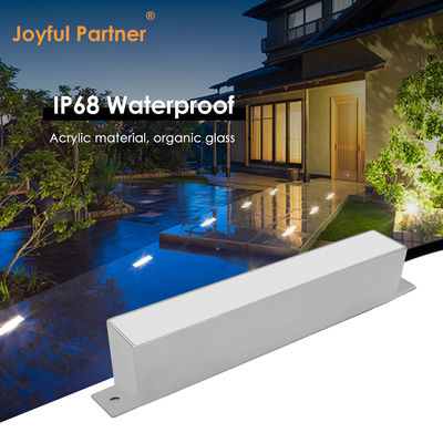 Luz lineal subacuática, voltaje de entrada DC 24V, 6W, LED SMD RGBW 4 en 1, ángulo de haz 120 grados