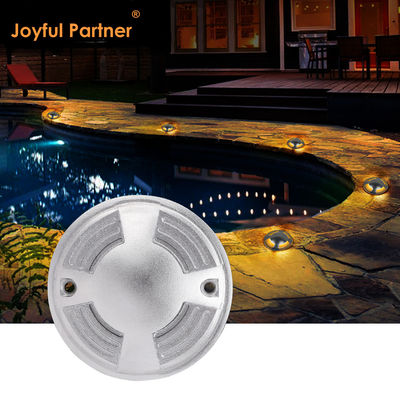 Luz de cubierta subterránea 12/24DC IP67 impermeable 3W OSRAM SMD LED de un solo color CE ROHS con garantía de 2 años