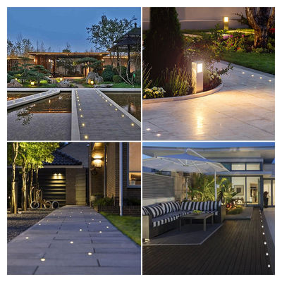 IP67 Inoxidable exterior de acero inoxidable 316 Mini 1W LED de hormigón de luz subterránea