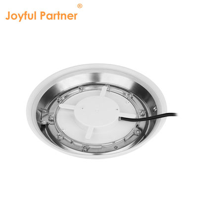 Luz de piscina subacuática AC12V Acero inoxidable de cambio de color montado en la pared RGB ø280*35mm