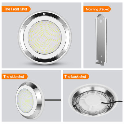 IP68 280mm de acero inoxidable montado en la pared RGB bajo el agua luz de la piscina LED