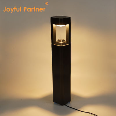 Iluminación de los bolardos de paisaje AC110-265V Aluminio recubierto en polvo L120*W120*H300MM Para decoración de carreteras