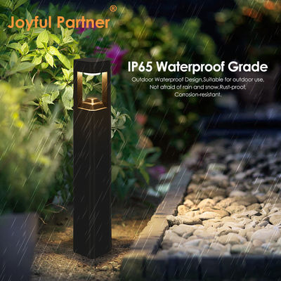 Iluminación de jardín AC110-265V Cuerpo de aluminio L120*W120*H300MM Alta eficiencia para decoración