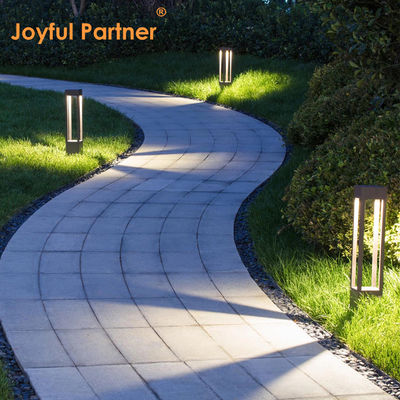 Iluminación de paisaje con bolardo para exteriores 160*160*800MM LED Bridgelux 3000K 10w Con dos años de garantía