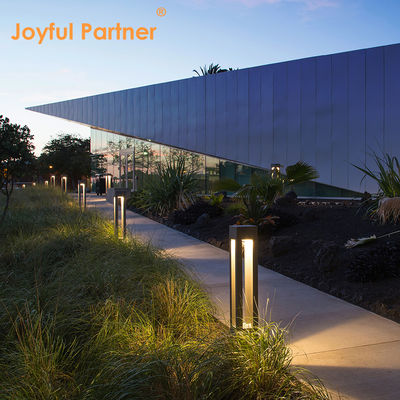Iluminación de paisaje con bolardo para exteriores 160*160*800MM LED Bridgelux 3000K 10w Con dos años de garantía