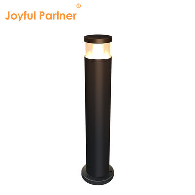 Luz de bolardo de aluminio fundido para camino de patio exterior IP65 AC 220v DC 24v Bridgelux LED 3000K DIA 108MM*H 400/600/800/1000mm