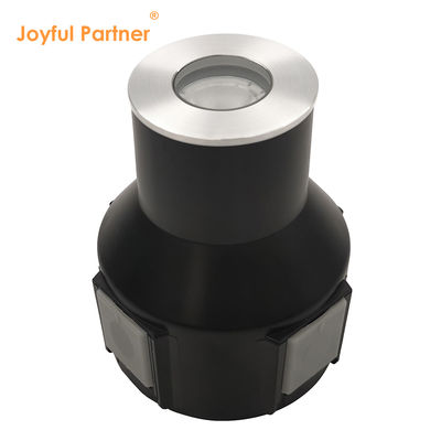 Luces de escalera para jardín IP67 3W RGB3en1 Carcasa de aluminio Cubierta frontal de acero inoxidable Con dos años de garantía