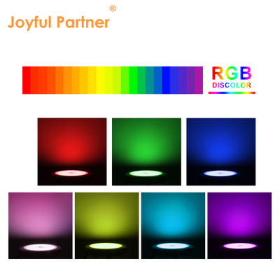 IP68 impermeable RGB/RGBW cambio de color estanque luces planas con resina llena piscina luz bajo el agua