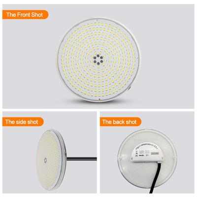 IP68 impermeable RGB/RGBW cambio de color estanque luces planas con resina llena piscina luz bajo el agua
