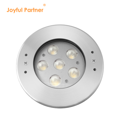 Luz subacuática LED de acero inoxidable 316 de 24 voltios, 6W y 12W, con blanco frío y manguito de montaje de plástico para estanques de natación