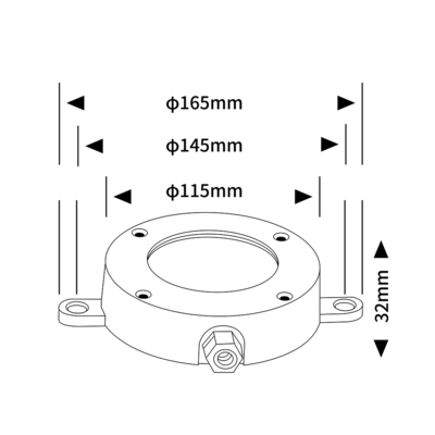 LUZ DE FUENTE LED PARA SOCIO ALEGRE IP68 IMPERMEABLE ACERO INOXIDABLE 316 DIA115*32MM LUZ DE PISCINA