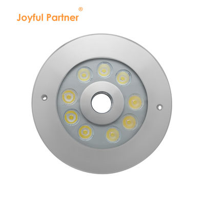 Luz de fuente LED subacuática DMX RGB de 18W DC24V IP68 a prueba de agua de acero inoxidable Joyful Partner