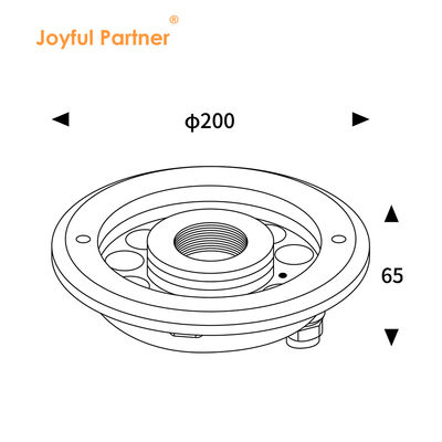 Luz de fuente LED sumergible de acero inoxidable IP68 DC24V Certificado CE