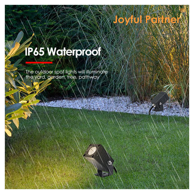 LED Landscape Lights Adjustable Angle Square IP65 Aluminum 1W 2W 3W For Yard Walkway