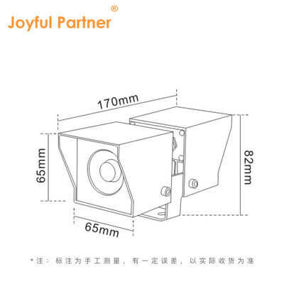 Luces de jardín con potencia AC 220V IP65 Añadir capó anti-reflexión 2 * 3W con cajas de embalaje