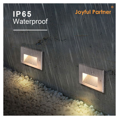 Nuevas Luces de Escalera LED SMD Rectangulares de 3W 170*106mm AC100-240V IK10 Color Blanco para Exterior