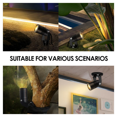 Compañero alegre Led Centros de atención del jardín al aire libre 6W COB DC12V / DC24V 3000K Blanco cálido para pasarela Camino de jardín