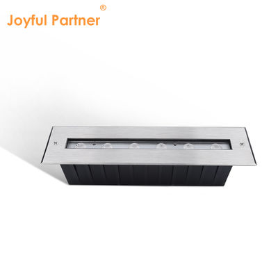 Iluminación subacuática IP68 RGB a color Acero inoxidable 316L 6*2W DC24V DMX 512 Controlable para cortinas de agua