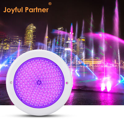 Luces de piscina bajo el agua Luces de natación RGB 230mm 18W Superficie montada IP68 DC12V 3000K