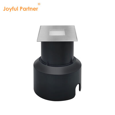 Luzes LED subterráneas 3W Forma cuadrada 304 o 316 de acero inoxidable 45 * 45MM Cuadro de aluminio cuerpo fundido a presión