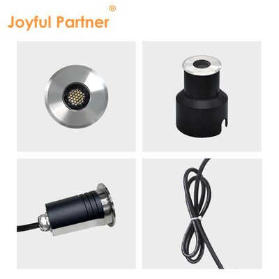 Luz ascendente subterránea IP67 3W LED CREE Diseño antideslumbrante DIA45MM Carcasa de aluminio para carreteras