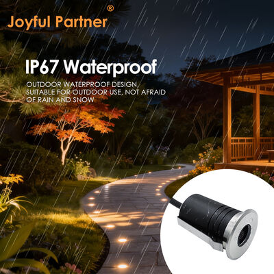 Luz ascendente subterránea IP67 3W LED CREE Diseño antideslumbrante DIA45MM Carcasa de aluminio para carreteras