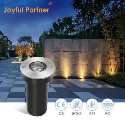 COB LED Iluminación interna 6W IP67 cuerpo de aluminio a prueba de polvo DIA85MM para patio exterior