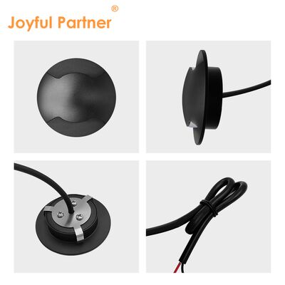 Luz LED Subterránea de Vista Lateral 1W 3W 12V-24VDC Aluminio Puro 6063# Carcasa