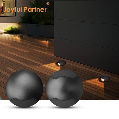 Luz LED Subterránea de Vista Lateral 1W 3W 12V-24VDC Aluminio Puro 6063# Carcasa