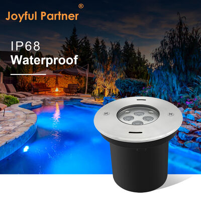 Fuente de estanque Luz de boquilla 316L de acero inoxidable RGBW 4 en 1 DMX para fuentes pequeñas