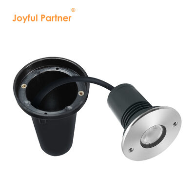 Luces de paso LED antideslumbrantes profundas 1W 3000K 4000K DC12–24V Acero inoxidable para iluminación de escaleras