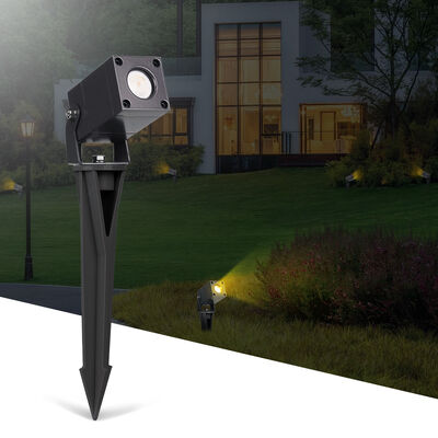 Luzes de jardín LED 2W CREE LED IP65 impermeable DC24V de aluminio anodizante Cuerpo de superficie montado en el suelo