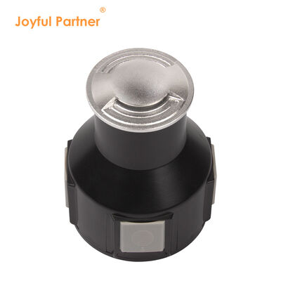 Luz LED en el suelo con carga fuerte Dirección LED con más de 316 anillo delantero de acero inoxidable SMD LED con manga de montaje ABS