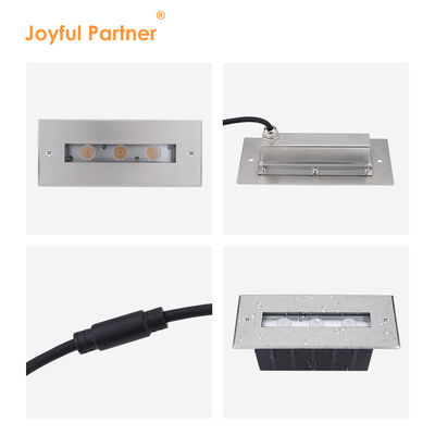 Luz lineal bajo el agua IP68 RGB Marine Receso bajo el agua Resina 316SS Relleno DC24V