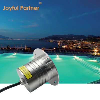 Piscina luz submarina DC24V fábrica OEM ODM 316 acero inoxidable DIA 110MM con alta potencia
