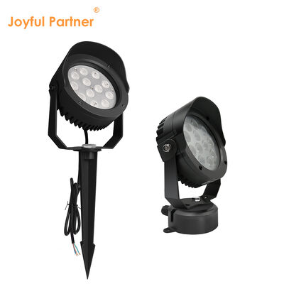 Foco LED para jardín con ángulo de haz ajustable 36W, driver DMX512 integrado, DC24V RGB3in1