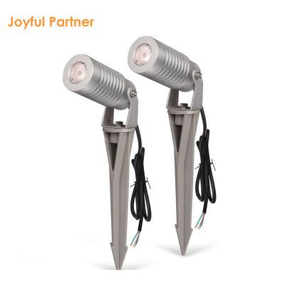 DC 24V 10W Led Spot Spike Yard Light RGBW 4 en 1 Iluminación portátil de exteriores impermeable