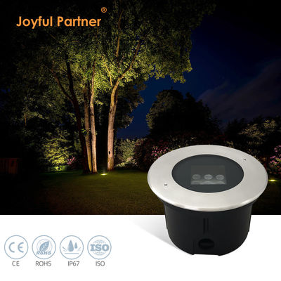 Revestimiento de aluminio impermeable en el suelo 3500K Blanco cálido DIA162MM 2 años de garantía