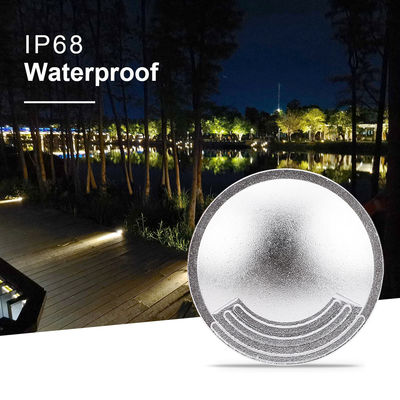 2W IP67 LED Iluminación interior exterior de diámetro ultra delgado 55mm SMD LED Iluminación de paseo con carcasa de aluminio