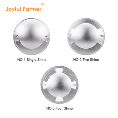 Joyful resistente al agua luz LED encasillada de aluminio puro 6063 carcasa Uno Dos Cuatro Direcciones de emisión lateral