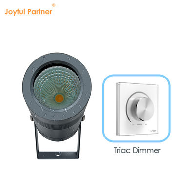 Alta luminosidad 1000LM 3500K Blanco cálido 10W LED IP65 Proyector a prueba de agua Luces exteriores para árboles de jardín