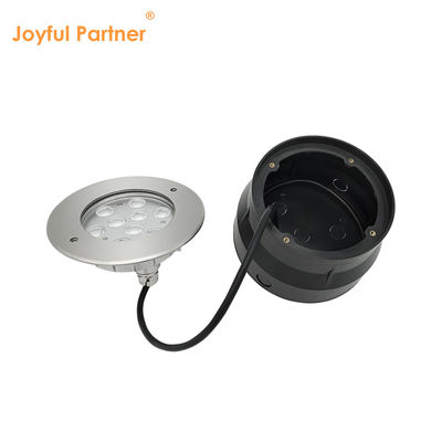 12V 24V LED luz submarina 9W 18W RGB de color completo de acero inoxidable IP68 luces para piscina