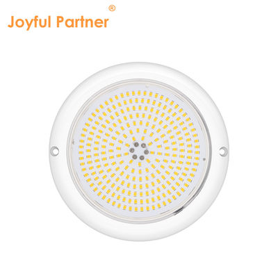 Luz de piscina LED RGB AC12v Voltagem Résina llena plana RGB ABS cuerpo caliente blanco fábrica personalizada