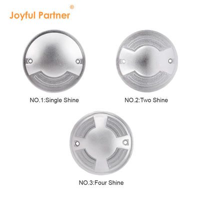 Luz de cubierta subterránea 12/24DC IP67 impermeable 3W OSRAM SMD LED de un solo color CE ROHS con garantía de 2 años