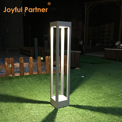 8W LED de jardín Bollardo de la altura de la luz personalizada IP65 300mm 600mm 900mm Material de aluminio para pasarela